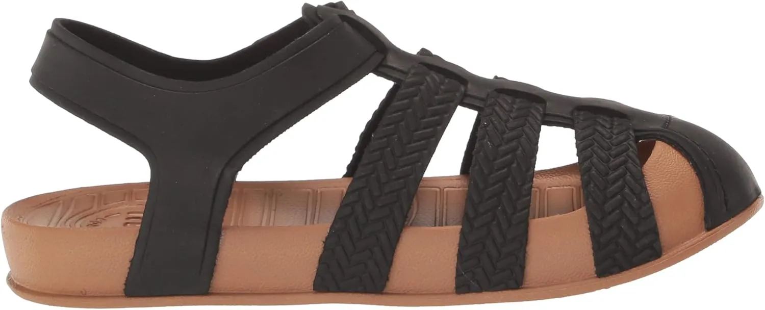 REEF Toddler/Little Kid Water Beachy Fisherman Sandal, Water Friendly, Adjustable Velcro Strap, Closed Toe