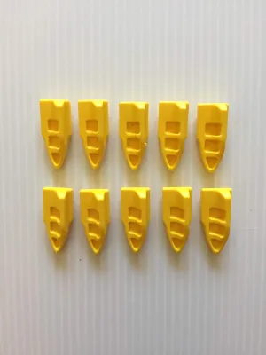Rogers Shooting School 10 Pack - TRT Tap Rack Dry Fire Safety Training Aid .45 .45ACP Cal Pistol Magazine Dummy Ammo