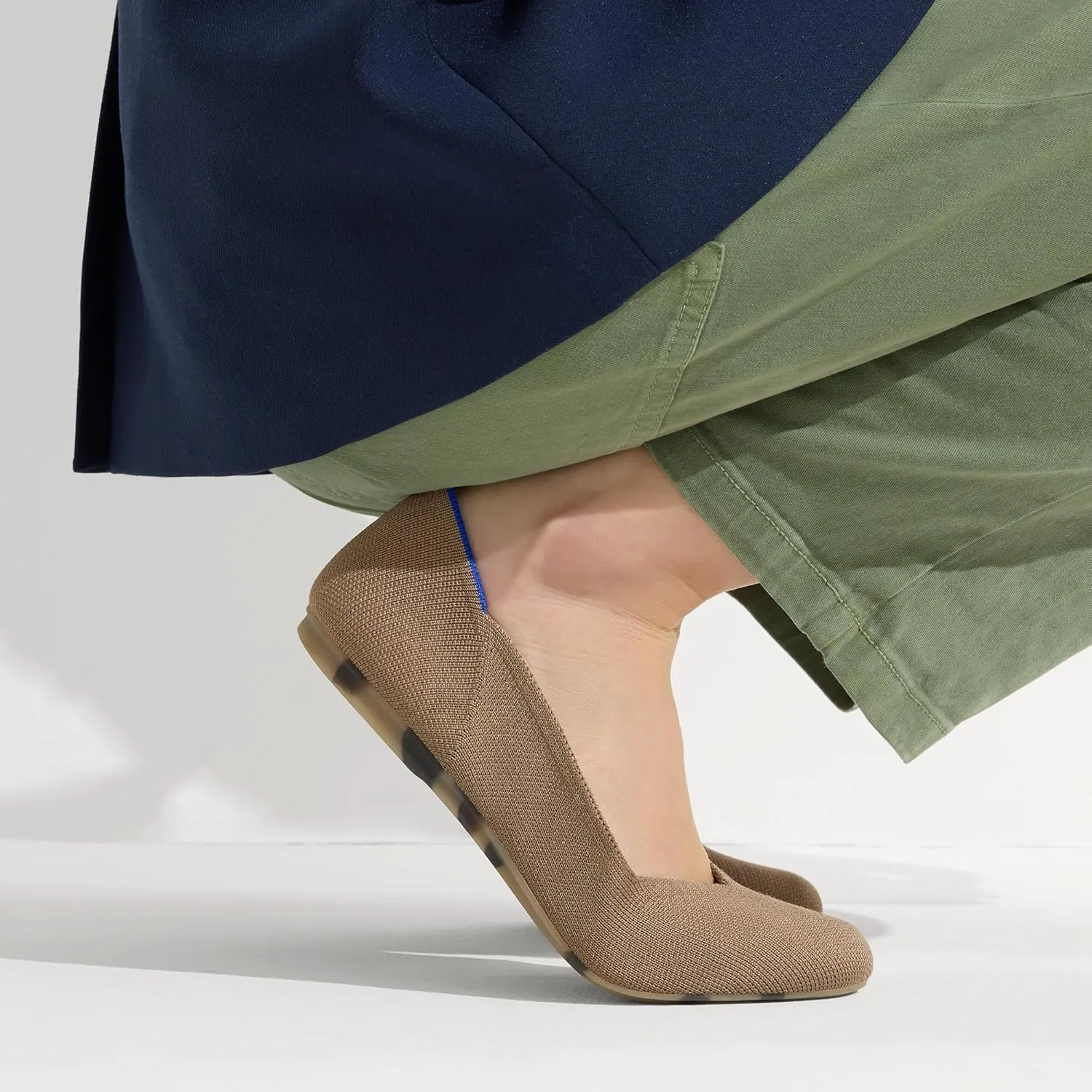 Rothy's The Flat Women's Slip-On Shoes, Classic Flats, Made from Recycled Plastic Bottles & Machine Washable