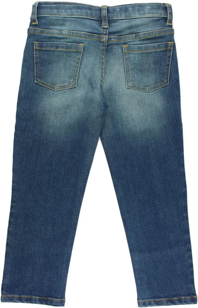 RuffleButts® Girls Stretchy Denim Skinny Jean Jeggings