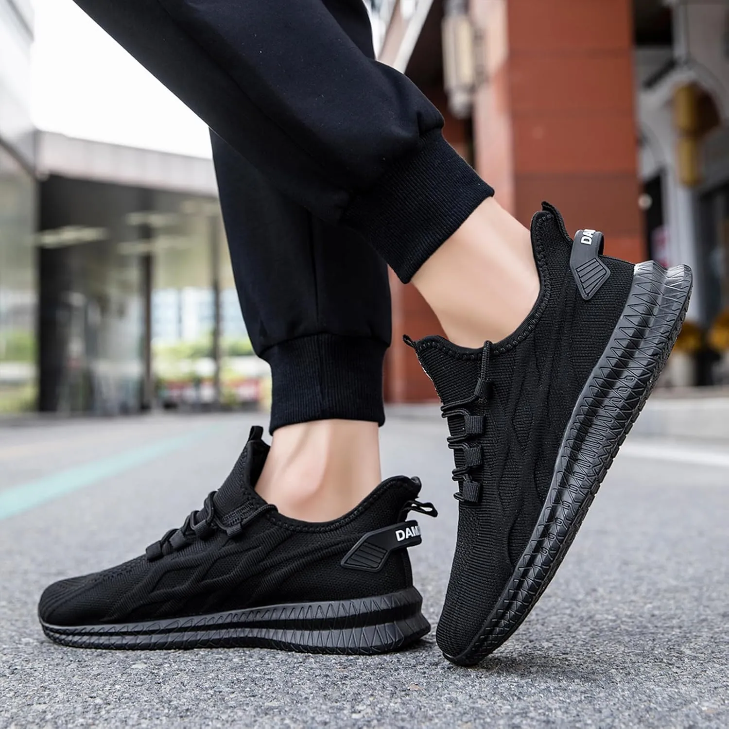 Running Shoes for Men Tennis Mens Sneakers Gym Workout Lightweight Walking Casual Athletic Slip On Shoes