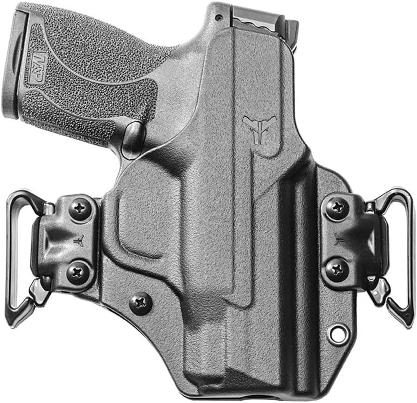 S&W M&P Shield 45 (3.3") IWB/OWB Modular Holster - USA Made - Fits Smith & Wesson Shield 45 (3.3") - Total Eclipse 2.0 Holster by Blade-Tech Holsters, IWB and OWB Carry (Ambidextrous)