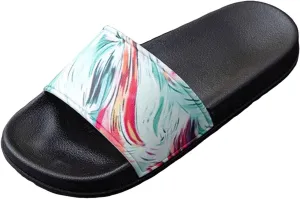Sandals Women Dressy Summer Fashion Floral Pattern Men And Women Indoor Home Bathing Outside Wear Home Versatile One