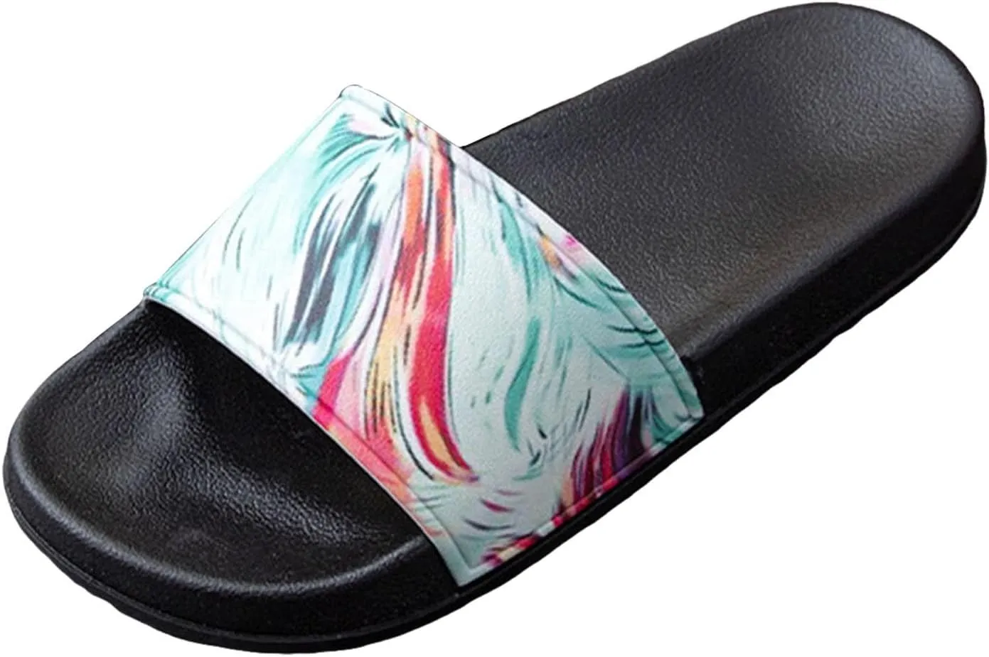 Sandals Women Dressy Summer Fashion Floral Pattern Men And Women Indoor Home Bathing Outside Wear Home Versatile One