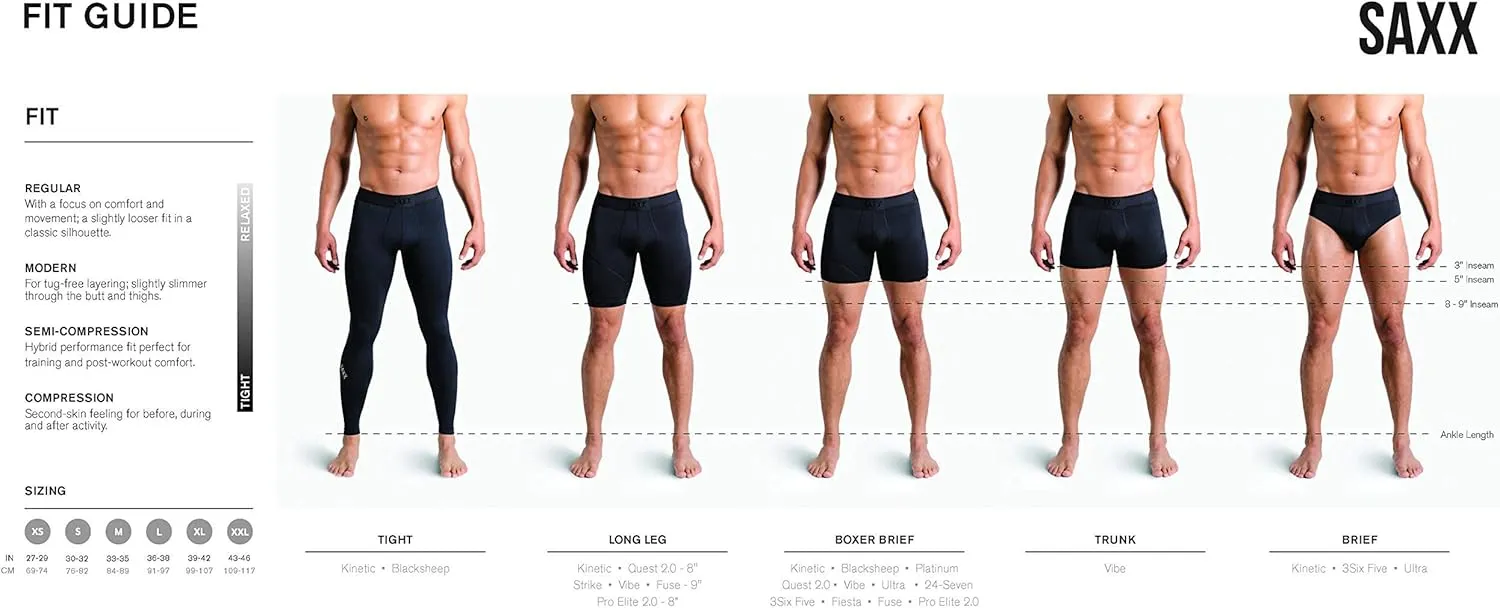 SAXX Underwear Co. Men's Underwear with Pouch Ultra Super Soft Boxer Brief Fly 2Pk