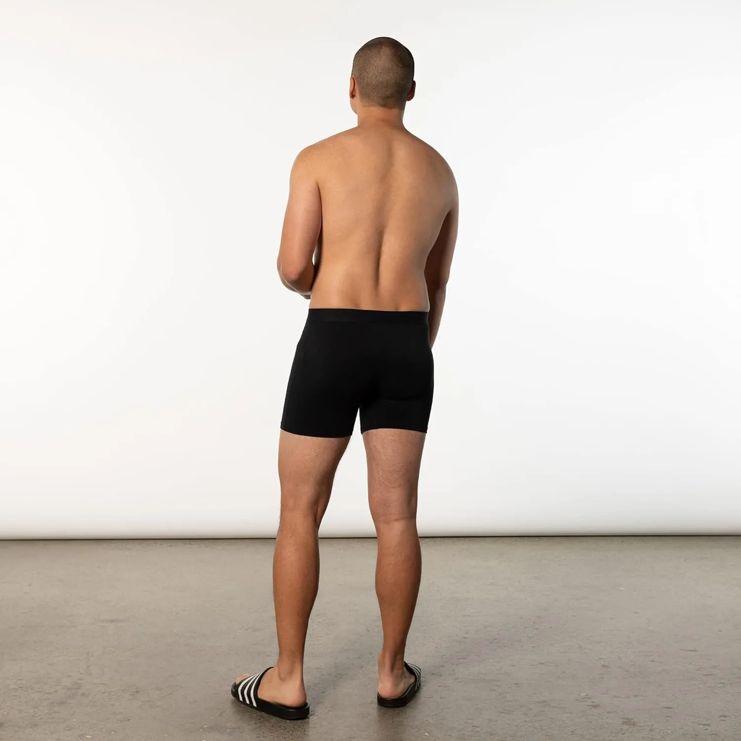 SAXX Underwear Co. Men's Underwear with Pouch Ultra Super Soft Boxer Brief Fly 2Pk