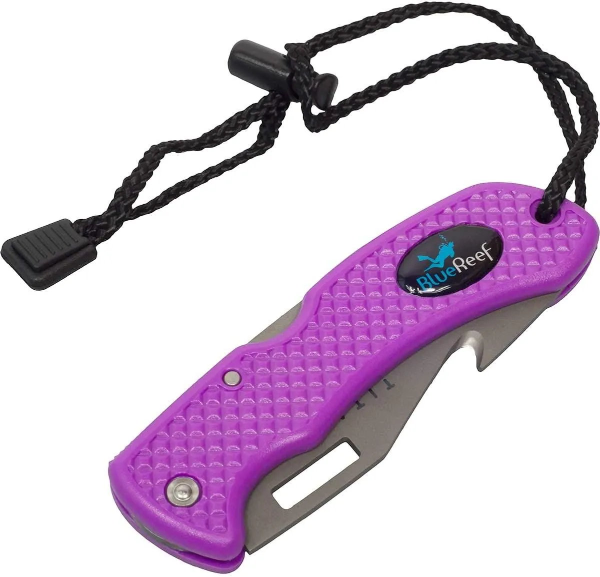 Scuba Titanium Folding Knife - Green