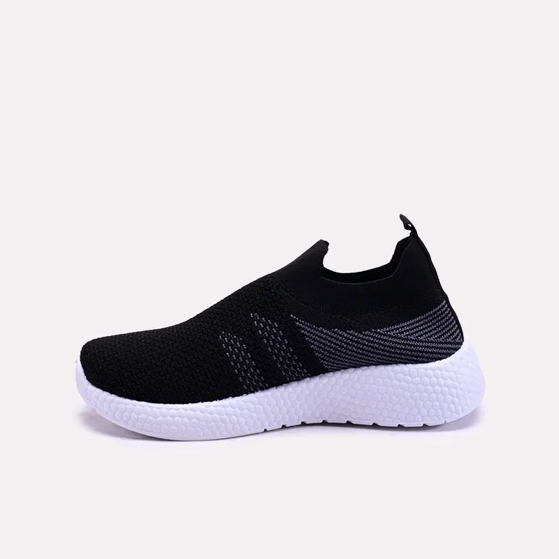 Serenelle Black Slip On Sneakers 0440758