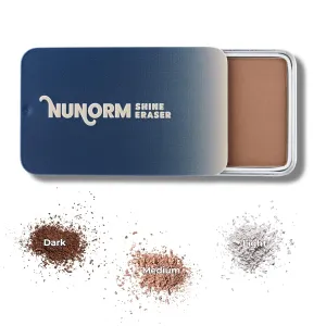 Shine Eraser | Absorbs Oil   Minimizes Pores | Premium Mattifying Formula for Men’s Skin | 3 Shades | High-Performance Ingredients | Made In USA | Cruelty-Free   Vegan | 100% Recyclable Tin