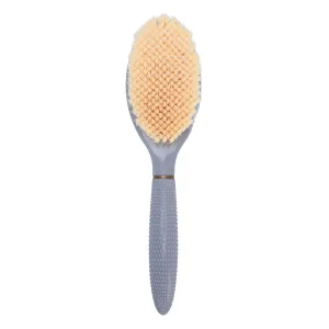 Shower Foot Scrubber Portable Curved Head Brush Cleansing Tool Shower Foot Scrubber Foot Washing Brush Portable Curved Head Scrubbing Brush for Bathroom for Bathing Travelers