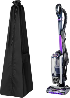 SIRUITON Household Upright vacuum cleaner Storage Bag, Upright vacuum cleaner Protective Cover, dustproof and waterproof,black（ Only Bag）