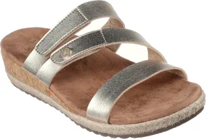 Skechers Women's Martha Stewart Breezie-Shiny Luster Wedge Sandal