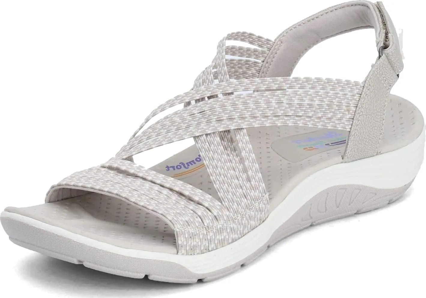 Skechers Women's, Reggae Cup - Oh, Snap Sandal