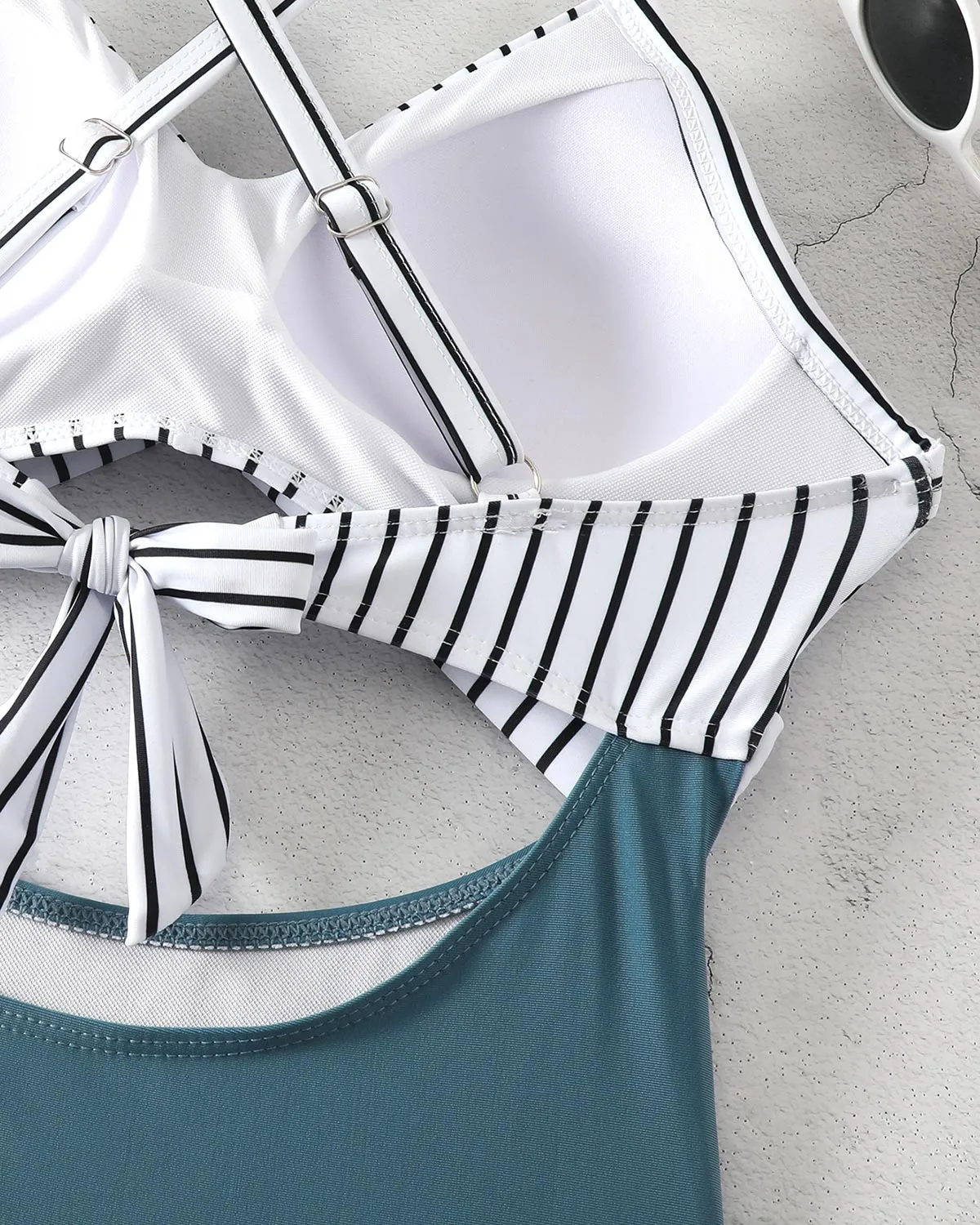 SLIM® Geo-Sculpt Crisscross Swimsuit