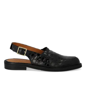 Sling-back loafer