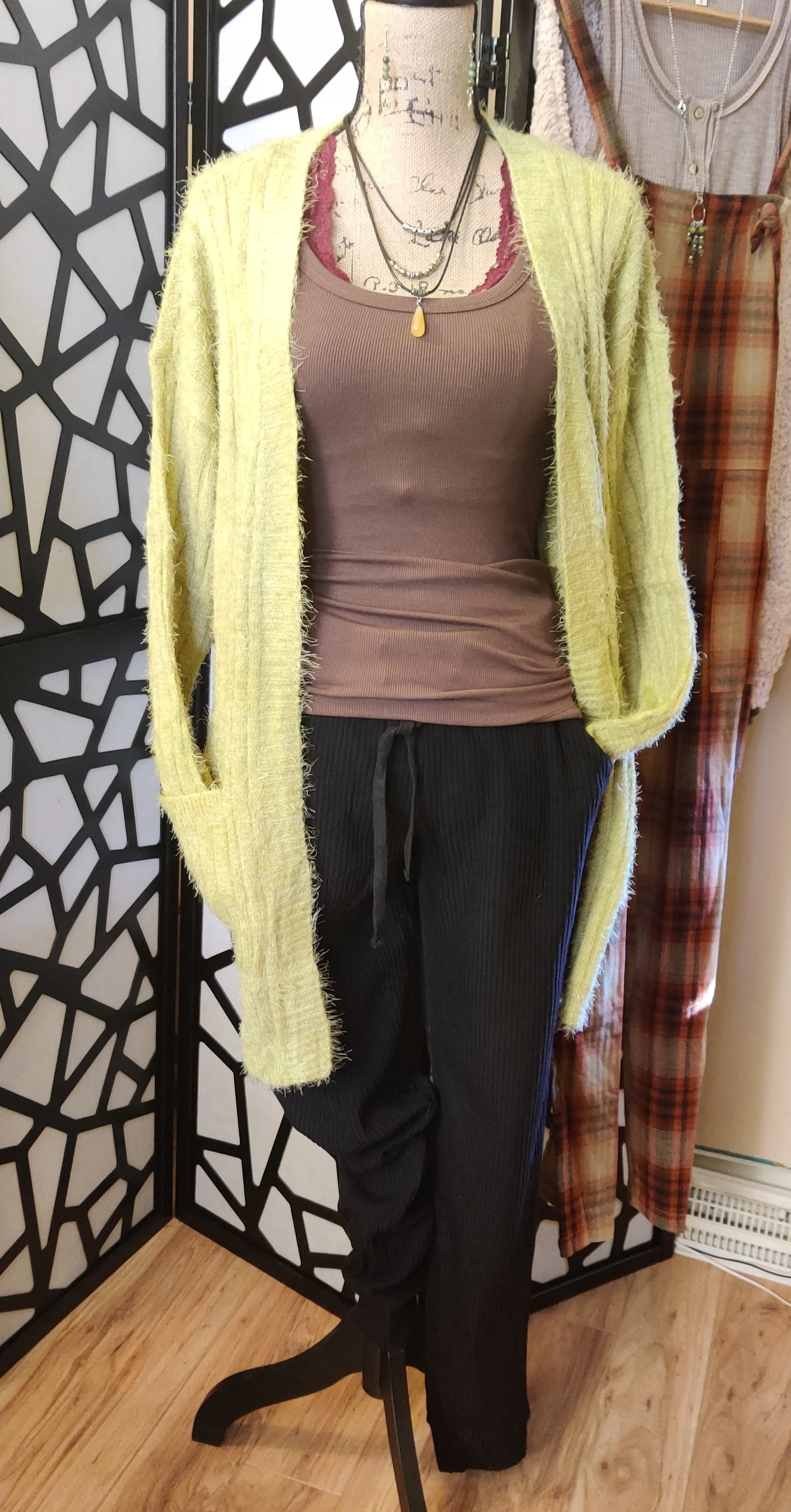 Soft Cozy Open Cardi