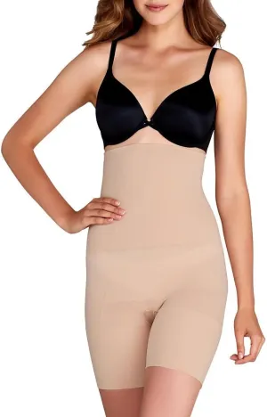 SPANX Flat Out Flawless Extra Firm Control High Waist Shaper, Large, Nude