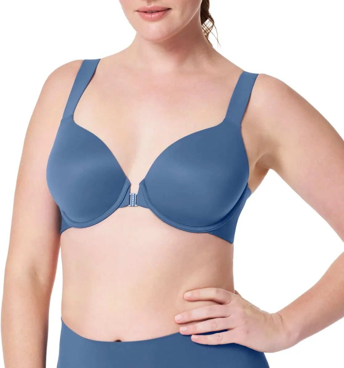 SPANXsmooth Bra-Llelujah! Lightly Lined Full Coverage - T-Shirt Bra - Front Closure - Hosiery Back - Smart Stretch Straps