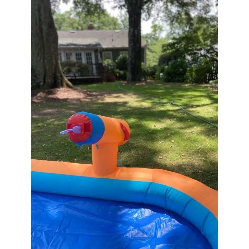Splash Landing Residential Waterslide with Water Cannon