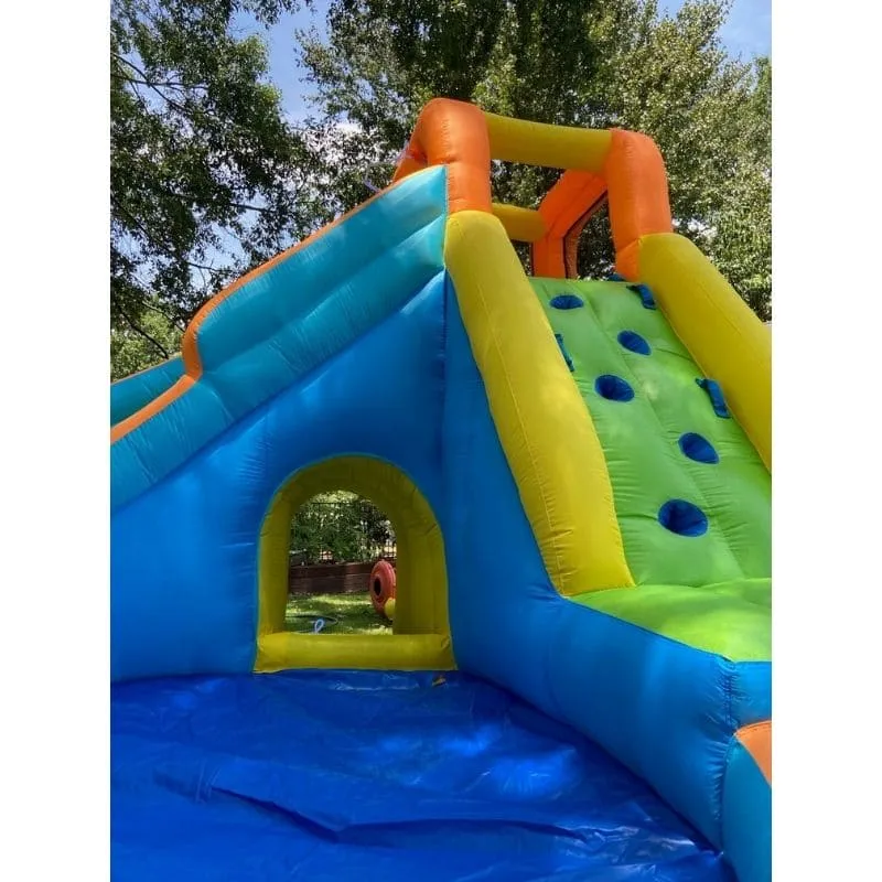 Splash Landing Residential Waterslide with Water Cannon