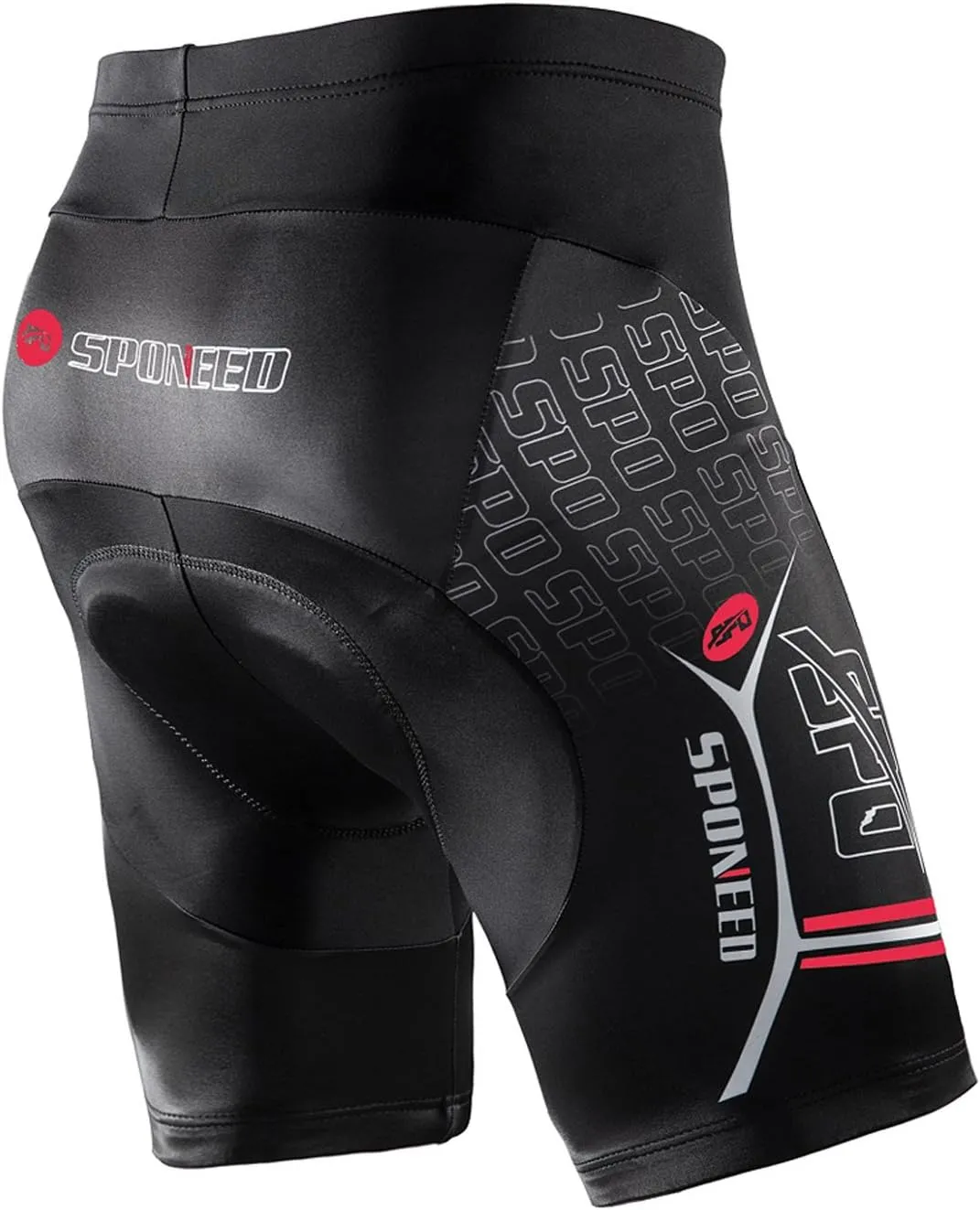 sponeed Men Bike Shorts Cushioned Biking Wear Gear Road Cycling Bottoms