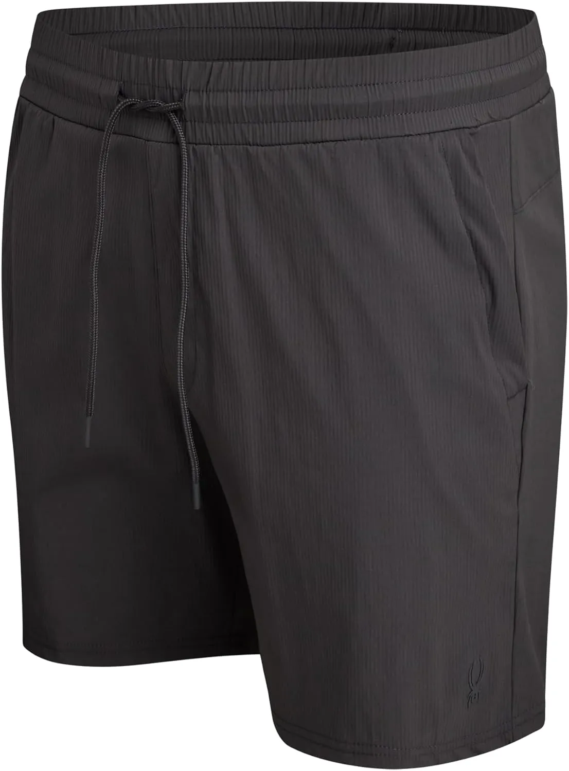 Spyder Mens Athletic Shorts - Quick Dry 8'' Inseam Workout Gym Shorts for Men with Zip Pockets and Drawstring (Sizes: S-XL)