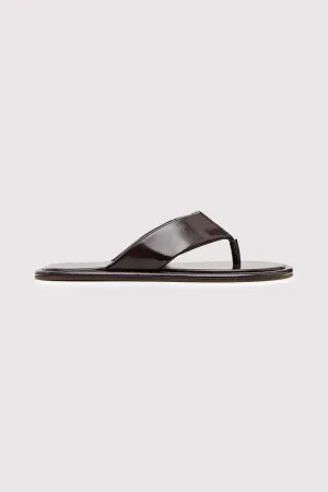 St Agni Soft Thong Slide Patent Port