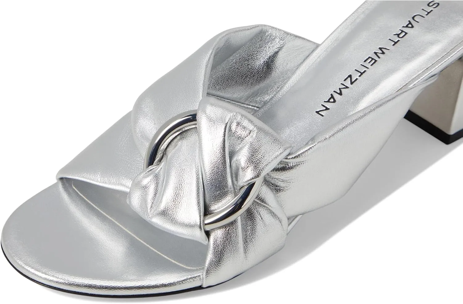Stuart Weitzman Women's Cece Block Slide 50 Pump