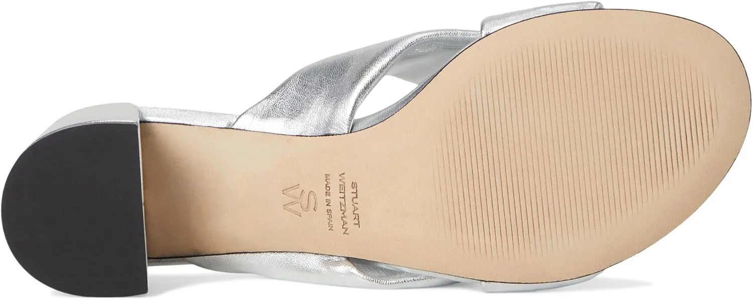 Stuart Weitzman Women's Cece Block Slide 50 Pump