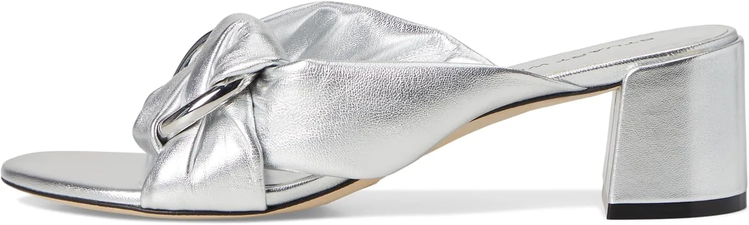 Stuart Weitzman Women's Cece Block Slide 50 Pump