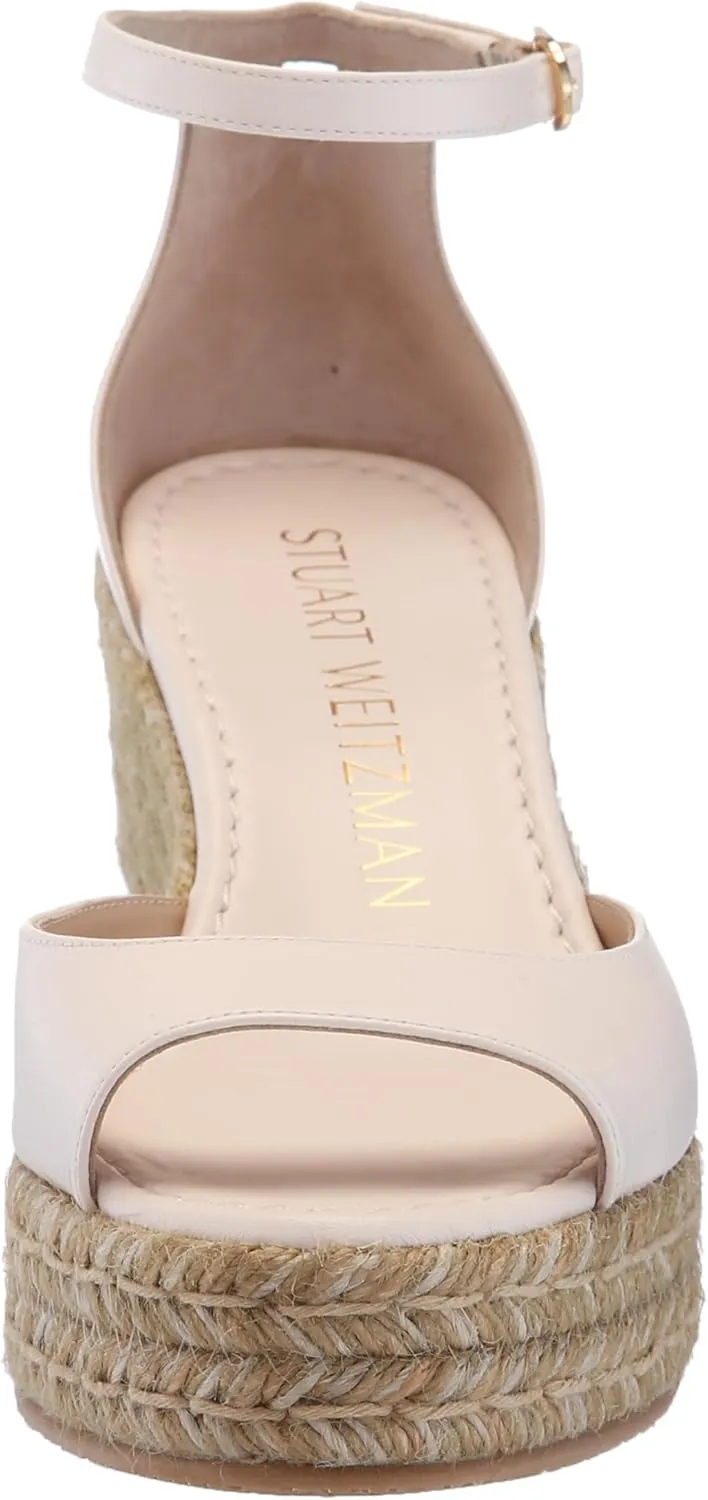 Stuart Weitzman Women's Nudistia Espadrille Wedge Platform