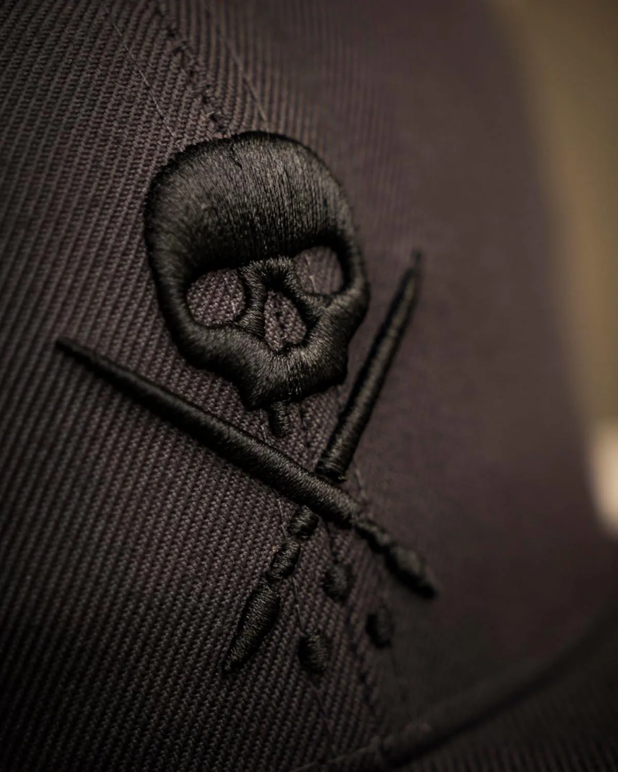 Sullen Badge Fitted Tattoo Lifestyle Logo Flat Bill Hat