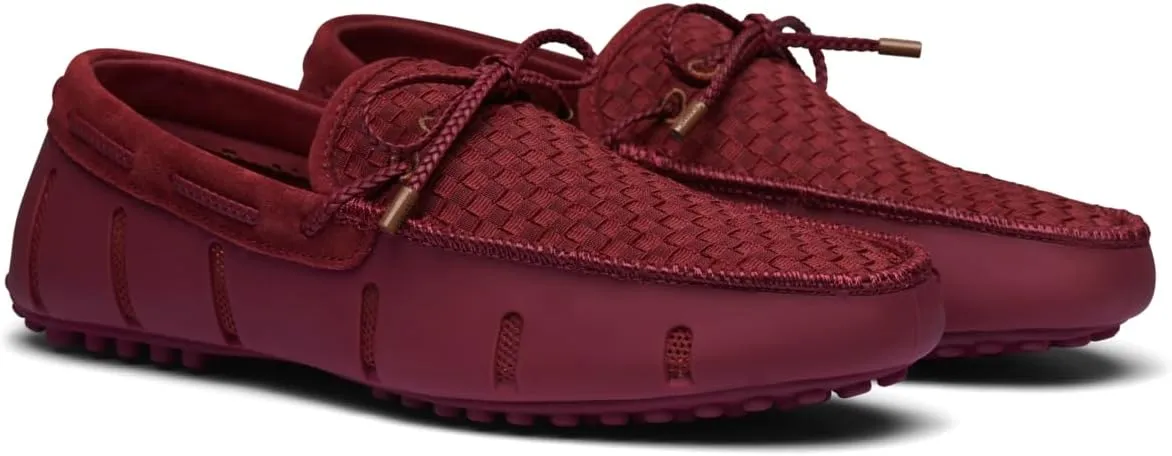 SWIMS Mens Loafers, Mens Casual Slip-Ons Shoes for Summer, Comfortable Stylish Woven Driver Loafer, Fashion Shoe for Beach