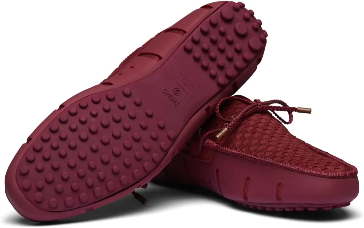 SWIMS Mens Loafers, Mens Casual Slip-Ons Shoes for Summer, Comfortable Stylish Woven Driver Loafer, Fashion Shoe for Beach