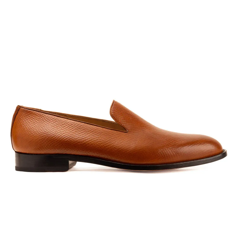 Tan Hatch Grain Loafer