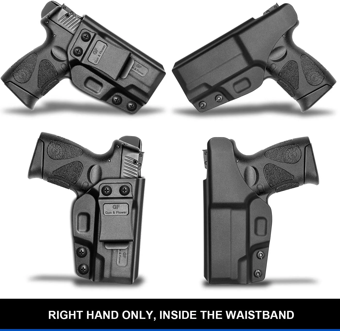 Taurus G2C & G3C Polymer IWB Holster Concealed Carry | Adj. Cant & Retention | Inside Waistband | Compatible with Taurus PT111 & PT140