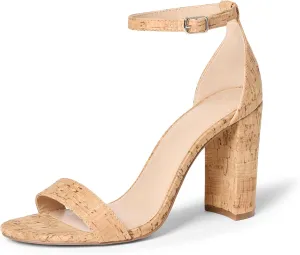 The Drop Women's Rebecca Strappy High Block Heel Sandal Heeled