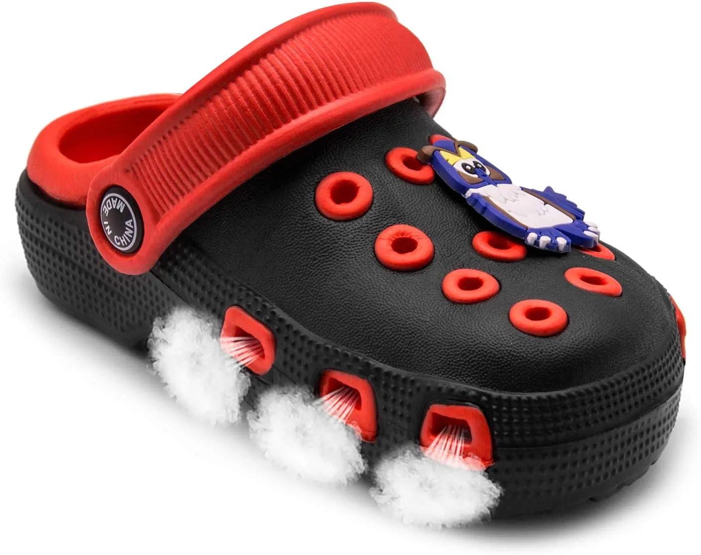 Toddler Little Kids Clogs Slip On Girls Boys Garden Clogs Summer Non-Slip Lightweight Slide Sandals Shoes Pool Shower Beach Slippers
