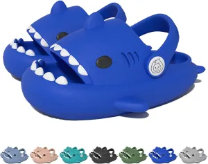 Toddler Little Kids Slides Sandals for Boys Girls Summer Slip-On Slide Slippers Sandals for Baby Kid Anti-slip Water Shoes