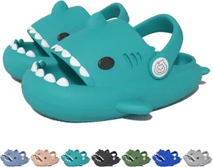 Toddler Little Kids Slides Sandals for Boys Girls Summer Slip-On Slide Slippers Sandals for Baby Kid Anti-slip Water Shoes