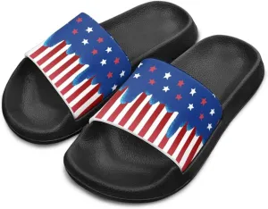 Toddler Slide Sandals Lightweight Slippers Slip Resistant Footwear Cushioned Thick Sole Beach Slides Pool Sandals