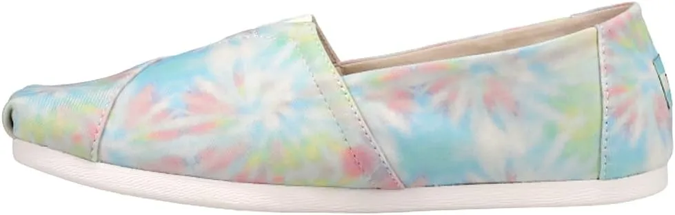 TOMS womens Alpargata Tie-dye Slip on Flat
