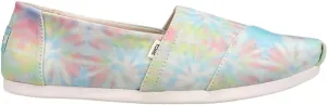 TOMS womens Alpargata Tie-dye Slip on Flat