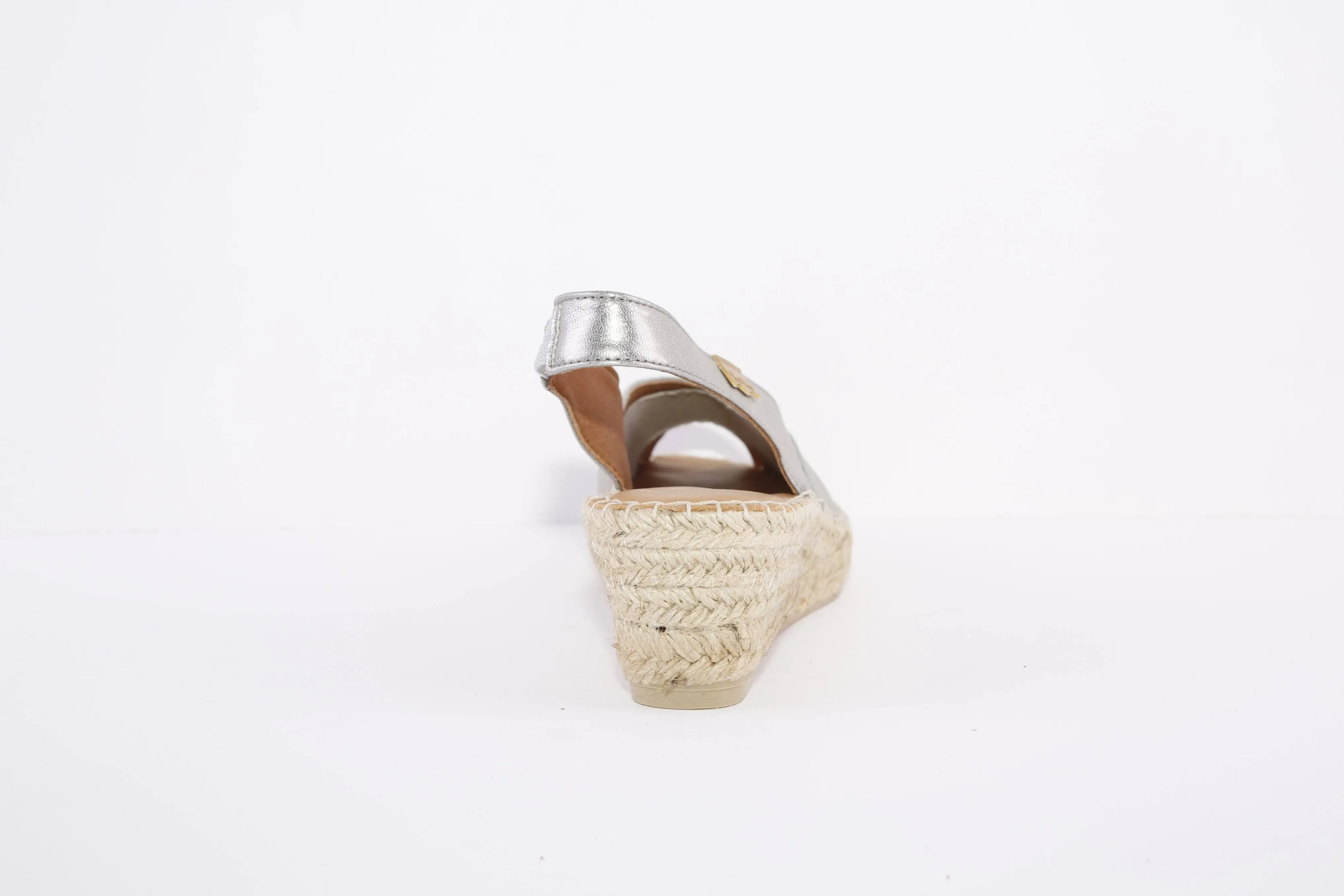 TONI PONS- BERNIA LOW WEDGE SANDAL - GREY