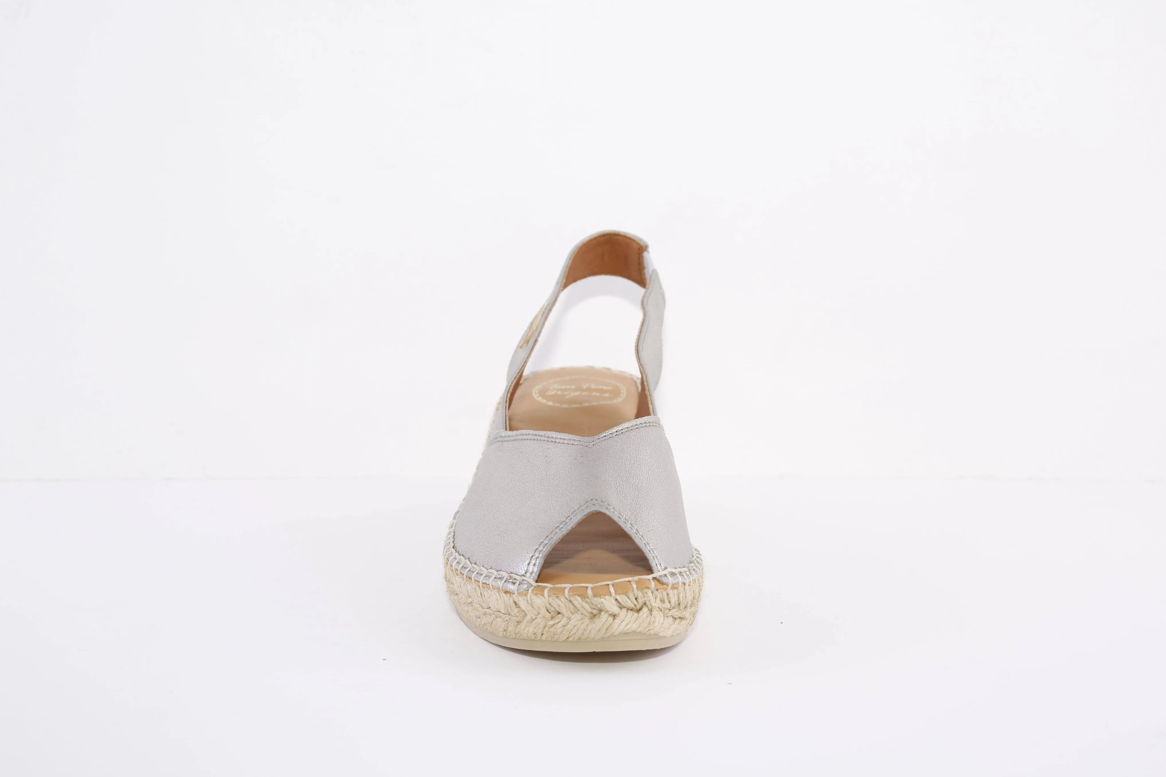 TONI PONS- BERNIA LOW WEDGE SANDAL - GREY