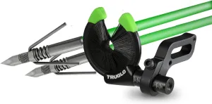 TRUGLO Ez Rest Superior Hunting Easy to Use Versatile Durable Bowfishing Kit Ez Rest Arrow Rest and 2 Complete Arrows Included
