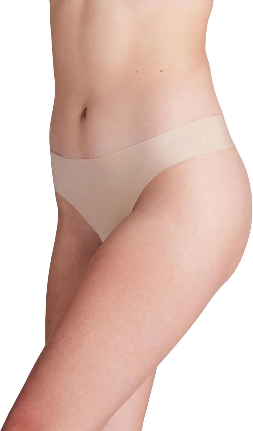 Under Armour Women's 3-pack Pure Stretch No Show Thong Underwear, All-day Comfort & Ultra-soft Fit