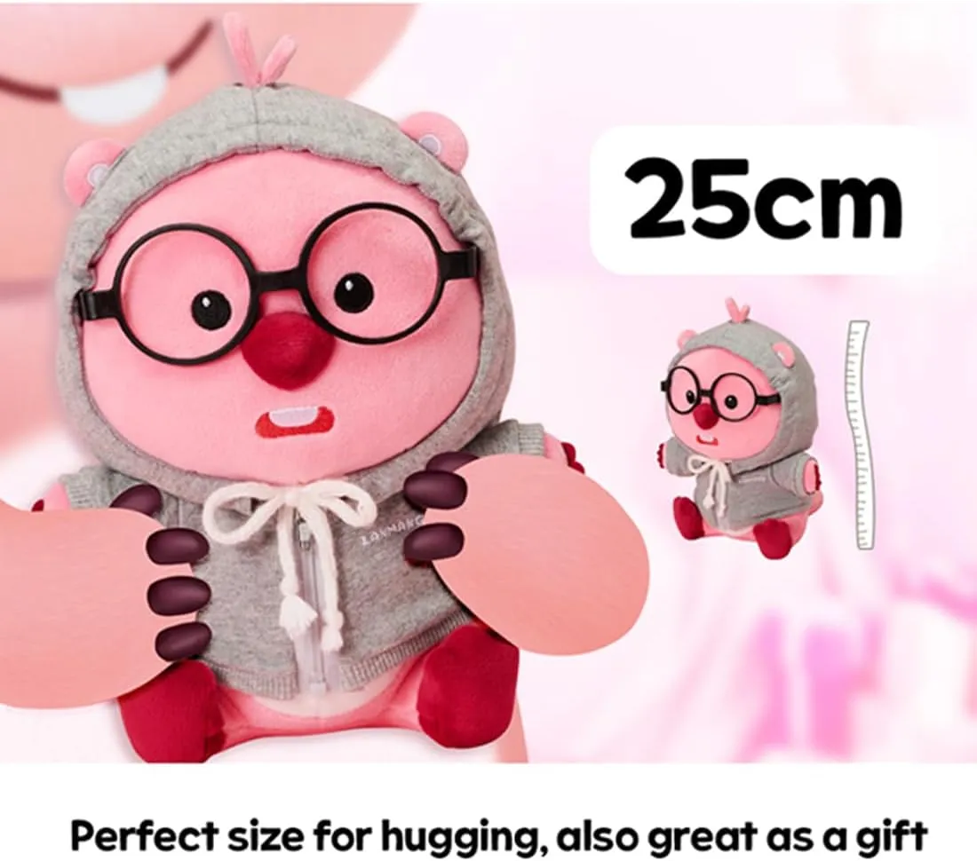 Variety Edition Plushdoll 6.7in Cartoon Character - Official Goods, Super Soft Doll, Perfect Collectible Gift for Fans (Hoodie)
