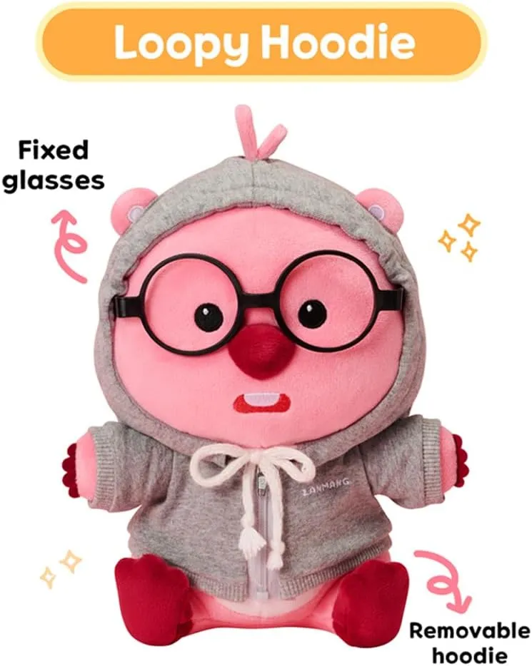 Variety Edition Plushdoll 6.7in Cartoon Character - Official Goods, Super Soft Doll, Perfect Collectible Gift for Fans (Hoodie)