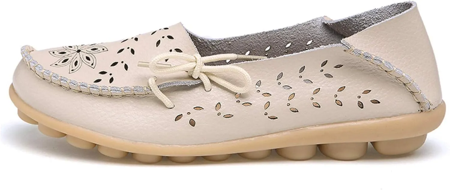 VenusCelia Women's Breathable Comfort Walking Office Flat Loafer
